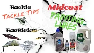 Using different clears for mid coating lures between colors and patterns