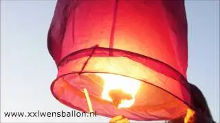 Wensballon in diverse kleuren en vormen | XXL Wensballon.nl