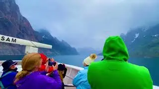 Cruising through Prince Christian Sound of South Greenland 2025