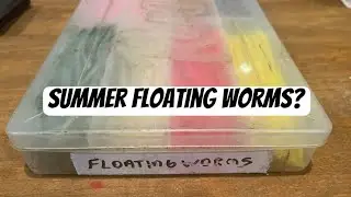 Catch Bass On Floating Worms In Summer With THIS Little Know Technique