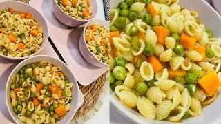 طريقة عمل شوربة المكرونة بالخضار | العزومة مع الشيف فاطمة أبو حاتي