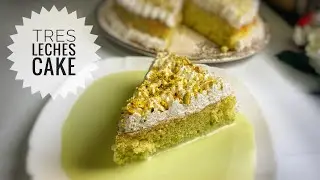 Tres Leches  Cake | Pistachio Milk Cake| Pistachio Milk Tres Leches Cake |Milk Cake