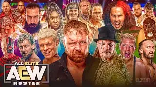 AEW Wrestling Official Roster 2020 All Signed Superstars (All Elite Wrestling)