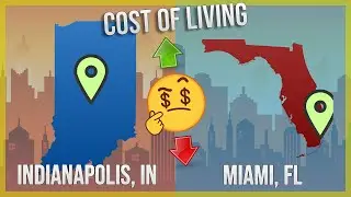 Indianapolis, IN vs Miami, FL Cost of Living/Travel Price 2025 Comparison