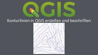QGIS 3.28 | Konturlinien (Höhenlinien) erstellen und beschriften (extract and label Contours)