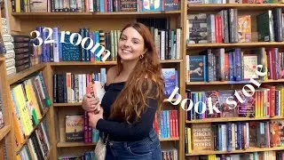 book shopping at my favorite indie book store *cozy & relaxing*