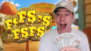 We GOT A TON of  5 SCATTER BONUSES on LE COWBOY!