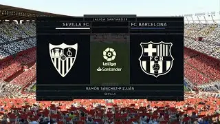 FIFA 22 Sevilla v Barcelona La Liga #GW4