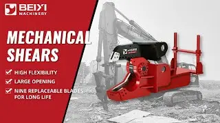 Powerful & Budget-Friendly Mechanical Shears for Excavators