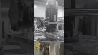 Stainless Steel Mixing Tank With Disperser liquid detergent, gel stirring tank #immaymachine