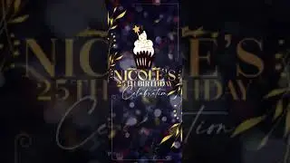 Birthday Party - Animated Video Invitation