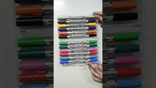 Unboxing Add gel gift of creativity calligraphy dual tip brush pen📝