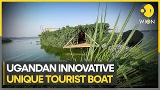 Recycling lake litter, Ugandan makes innovative tourist boat  | WION Climate Tracker