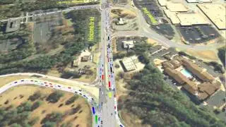 HBR Corridor Study: Year 2025 PM Rush Hour: No Improvements
