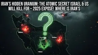 Iran's Hidden Uranium EXPOSED! Where Is the Missing Nuke Fuel? 2025 War Secrets Revealed!