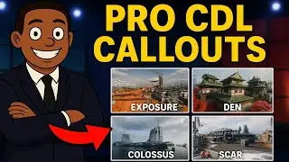Аналитик CDL №1 делает свои официальные обозначения соревновательных карт для: SCAR, DEN, EXPOSUR...