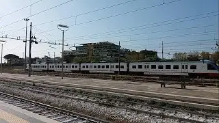 HD - ELT 200 di Ferrotramviaria sul treno AS 91409 Barletta C.LE - Andria in partenza da Barletta