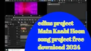 edius song project Main Kaabi Hoon song project free download SR MIXING 2024