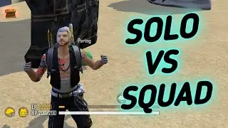Solo Vs Squad Unbelievable Last Zone Match || HOW TO GET BOOYAH !!!!