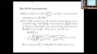 Hypergeometric functions, Galois representations, and modular forms