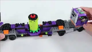 LEGO 60313 City Space Ride Amusement Truck Speed Build Review