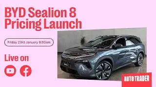 BYD Sealion 8 pricing reveal - Livestream and Q&A!