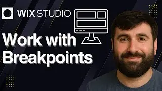 Как работать с контрольными точками в Wix Studio | Учебник по адаптивному дизайну 2025