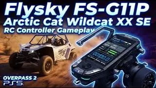 Flysky FS-G11P: Arctic Cat Wildcat XX SE - Overpass 2 PS5 | RC Controller Gameplay (POV)