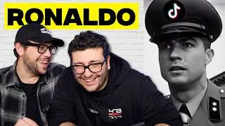 REAGIAMO AI TIKTOK DI RONALDO E MESSI AI - *NOSTALGICO *