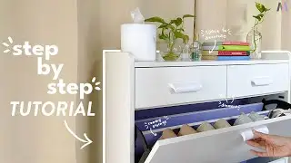 How To Assemble a Flip Shoe Cabinet from Shopee / Lazada