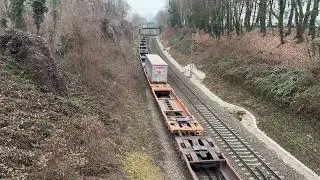 Trainspotten und Zugsichtungen in München Moosach und München Ostfriedhof 