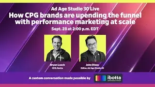 How CPG brands are upending the funnel with performance marketing at scale