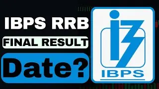 📢📢 IBPS RRB FINAL RESULT  ✅