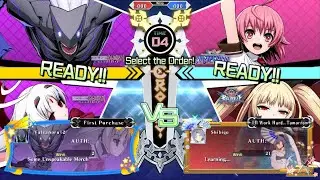 Valcanoru12 (Merkava\Vatista) Vs Shibiqo (Heart\Rachel) | BLAZBLUE CROSS TAG BATTLE