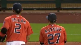 DET@HOU: Villar starts nice inning-ending double play