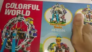 Xingbao Briks XB 01116 Ferris Wheel Blocks Colorful World