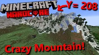 Minecraft Hardcore 1.18: Exploring Crazy New Mountains, Peaks and Cliffs! - Ep 7