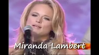 Miranda Lambert - Everybody's Famous In A Small Town 11-27-07 GMA Concert Series