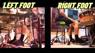 Double Bass Drumming: 100 to 210 BPM (3-Month Student Result)