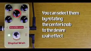 Aural Dream - Digital Wah including 8 Wah and Multiple Wah Effects with large dynamic adjustment