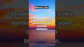 Discover the study motivation: Gum-Chewing Brain hack