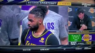 AR post game interview and highlights after defeating Bucks 123-122.