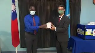 Donation of AstraZeneca COVID 19 vaccine from Taiwan - Ministry of Health Report