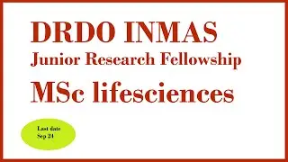 DRDO INMAS Junior research fellowship and RA|CSIRathome
