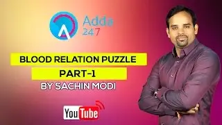 Puzzle With Blood Relation (Part 1) for IBPS MAINS| In HINDI