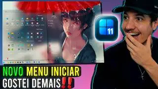 Como ativar o NOVO MENU INICIAR do Windows 11 - GOSTEI DEMAIS!