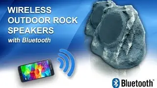 Wireless Rock Speakers with Bluetooth - Free ROK