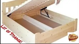 Queen Size Bed With Storage