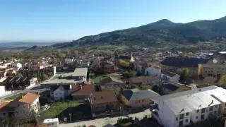 Bustarviejo a vista de pájaro.