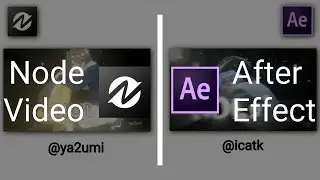 Node Video vs After Effect | rm @icatk [ free project ?]